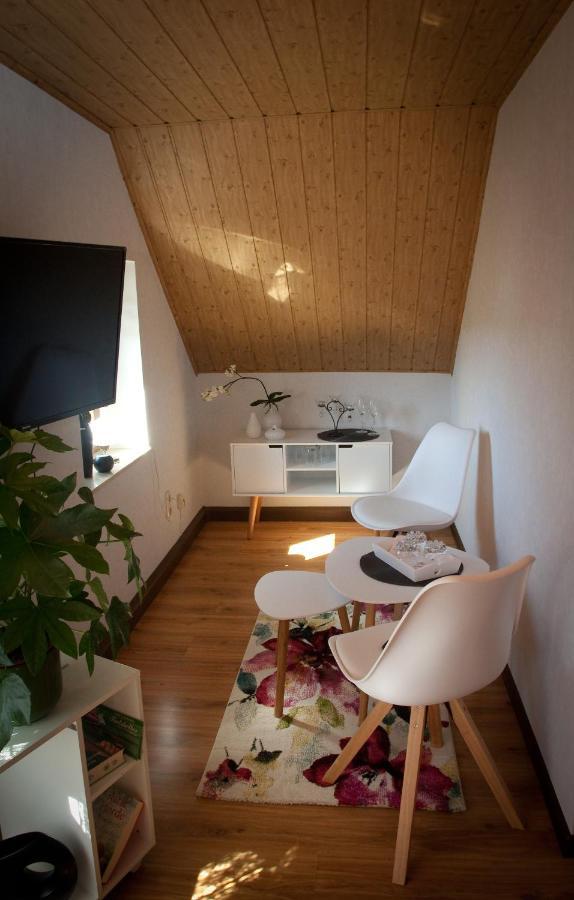 Appartamento Gaestezimmer Im Gruenen Haus Thum Esterno foto